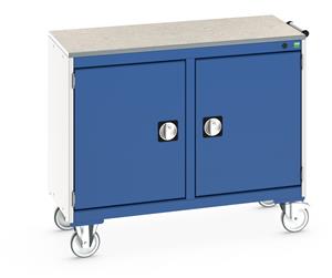 Bott Cubio Mobile Cabinet with LinoTop - 2 Cupboards 41006002.**